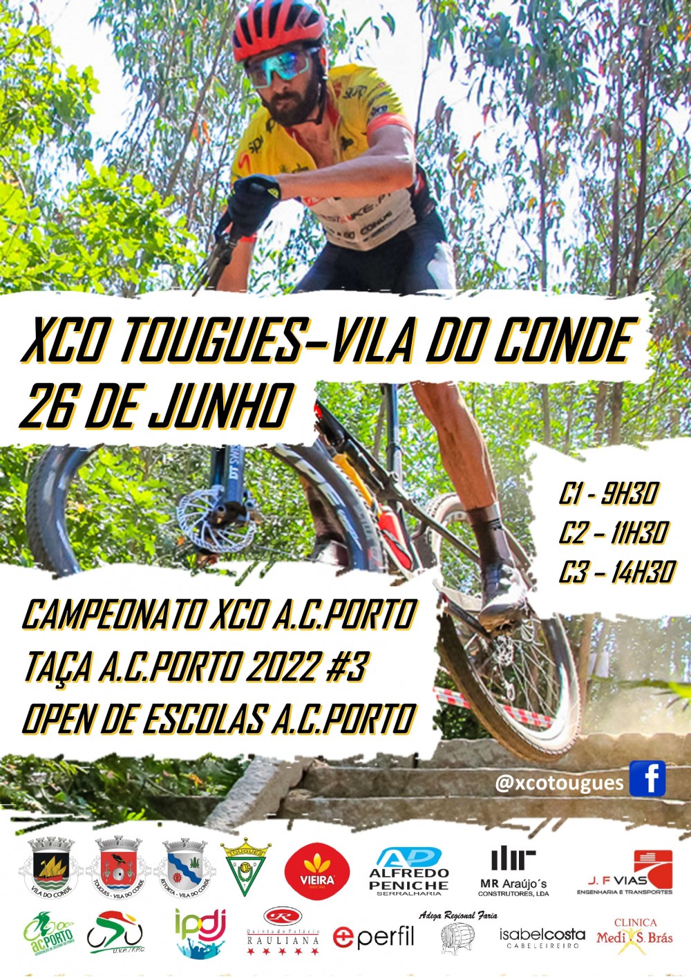 cartaz xco Tougues - Vila do Conde