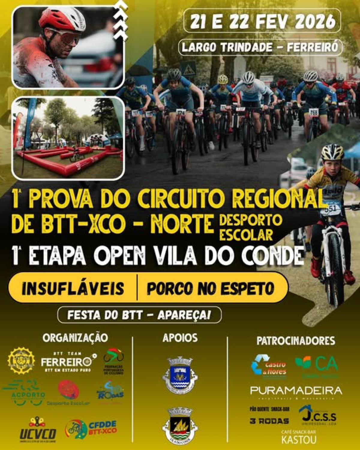 1ª Prova do Circuito Regional de BTT-XCO- Norte (Desporto Escolar)